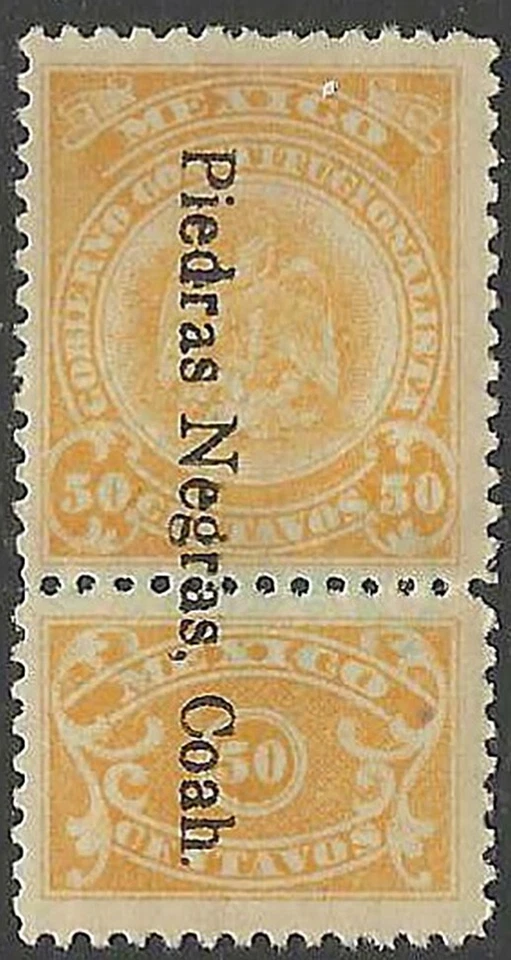 México - 50c - 1914-1915 Águila Gobierno Constitucionalista #1 Foto 1 de 1