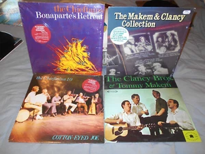 NEW The Chieftains 10 Bonaparte's Retreat The Clancy Bros. & Tommy Makem LPs Lot - Picture 1 of 2