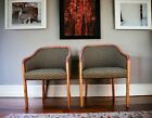 Ward Bennett For Brickel Associates Landmark Sculpted Ash Upholstered Tub Chairs