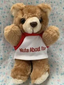 Vintage From The World Of Smile International Teddy Bear “Nuts About You” Plush - Picture 1 of 9