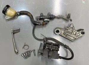 1984 Honda VF500F Interceptor Rear Brake Caliper, Master Cylinder - WORKING - Picture 1 of 8