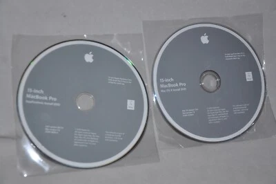 NEW MacBook Pro 15 original DVD not burnt OS X 10.6 Snow Leopard Application - Image 1 of 4
