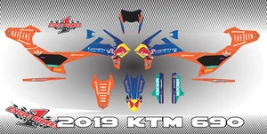 Graphics for SMC-R SMC 690 SUPERMOTO 2019 - 2023 Decal KIT TLD2 - Bild 1 von 1