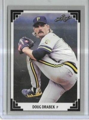 1991 Leaf #516 Doug Drabek Pittsburgh Pirates - Image 1 of 2