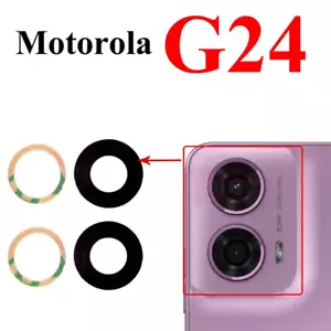 Pour Motorola Moto G24 (XT2423-1) lentille camera arrière vitre verre lens glass - Photo 1/1