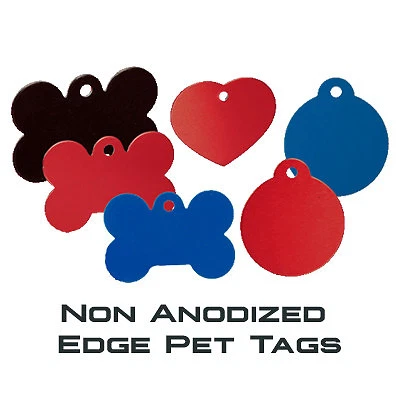 ETIQUETA DE MASCOTA PERSONALIZADA GRABADA PERSONALIZADA IDENTIFICACIÓN PERRO GATO ETIQUETAS DE NOMBRE IDENTIFICACIÓN Foto 1 de 4