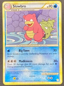 Pokémon Slowbro 52/123 HS HeartGold & SoulSilver NM - Picture 1 of 2