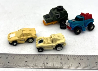 Lot 4 TAKARA '84 G1 Autobots Transformers FX-7 & Dune Buggy & PARTS Jeep & GEARS - Image 1 of 4