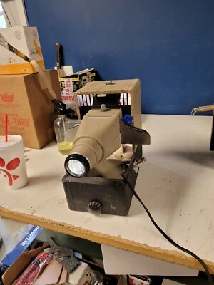 Old Vintage Polaroid 610 Slide Projector For Land Projection Film Slides works - Image 1 of 4