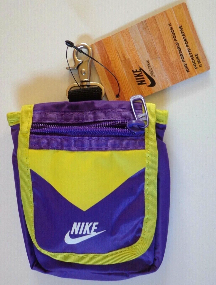 Nike Portable Pouch Adult Running Pure Purple/Electro Lime - Image 1 of 4
