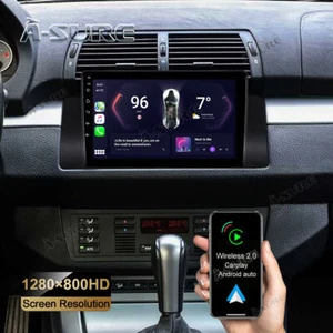 2GB +32GB Android 13 Autoradio Navi Für BMW E53 E53 X5 E39 GPS WIFI CarPlay - Bild 1 von 12