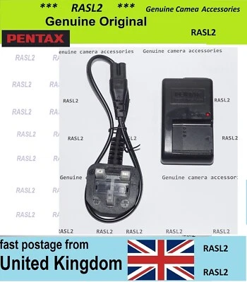 Genuine Pentax D-BC88 charger for D-Li88 Optio P70 P80 W90 H90 - Image 1 of 3
