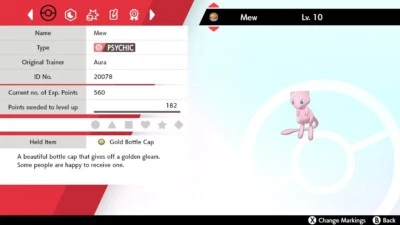 🔥 2007 Aura Mew Event Untouched | Pokemon Sword & Shield 🔥 - Image 1 of 4