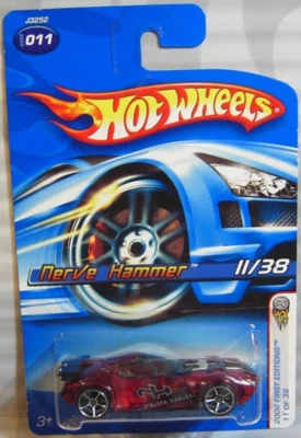 Veículo esportivo futurista Nerve Hammer Hot Wheels primeiras edições 2006-011 - Imagem 1 de 4