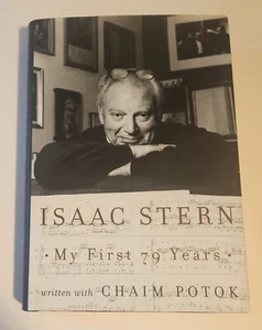 ISAAC STERN My First 79 Years 1999 Chaim Potok Label Signed By Isaac Stern - Bild 1 von 5