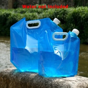 Camping Water Bag 5/10L Water Container Fits For Camping Outdoor Water Bag Water - Picture 1 of 12