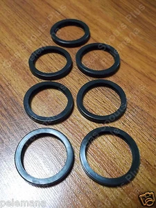 7 New SPOUT GASKET REPLACEMENT Rubber Viton w/ U Seal Groove for Gott Rubbermaid - Picture 1 of 12