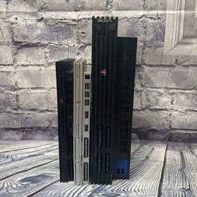 Lot Of 3 - Ps2 Consoles FOR PARTS / Repair - Please Read Description.