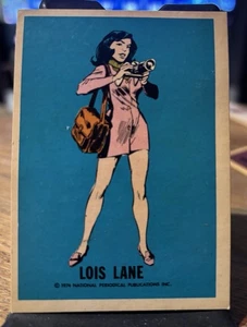 1974 DC Comic Lois Lane Trading Card Wonder Bread Vintage  - Picture 1 of 4