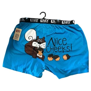 Lazy One Men’s Funny Boxers                  2X LARGE  Nice Cheeks - Picture 1 of 2