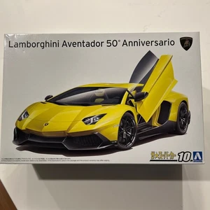 Kit modelo plástico 50 aniversario Lamborghini Aventador 2013 Aoshima 1/24 - Imagen 1 de 3