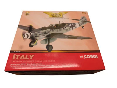 Corgi Aviation Archive AA34902 Messerschmitt Battle for Monte Cassino - NEW - Image 1 of 3
