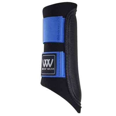 25TO X Large Woof Wear Horse Sport Brushing Boot Full Coverage Strike Pad Blue - Image 1 of 2