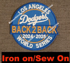 World Series Patch Back to Back Champions Patch - Los Angles 2024 & 2025  patch - Picture 1 of 1