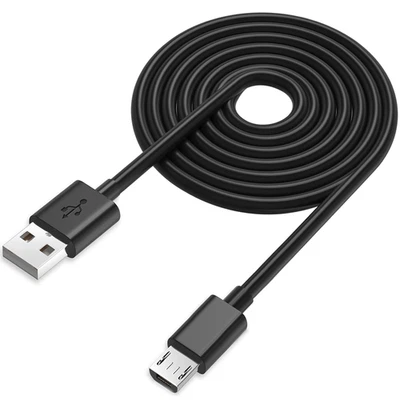 Cable Micro USB de 15 pies de largo, cable cargador controlador PS4 para Xbox One S X, carga PS4 Foto 1 de 4