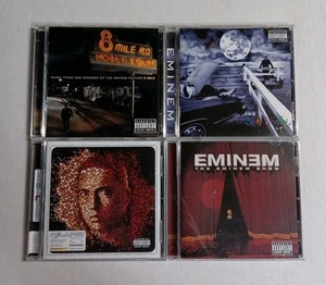 4x EMINEM CD Lot Slim Shady LP, Relapse, The Eminem Show, 8 Mile + Aftermath - Picture 1 of 7