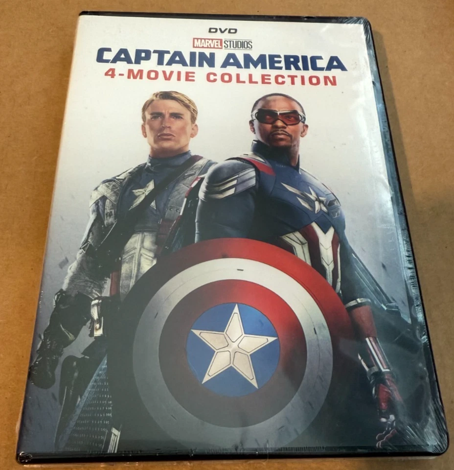 Captain America 4-Movie Collection (DVD) New - Image 1 of 1