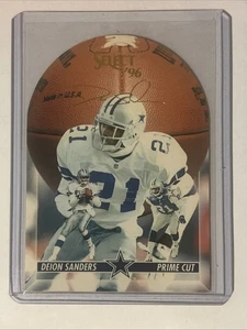 1996 Select DEION SANDERS Prime Cuts #16 HOF Cowboys /1996 - Bild 1 von 2