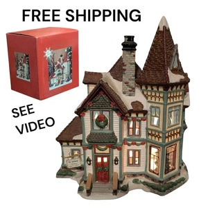 Nikolausplatz Arztpraxis/Residenz Weihnachtsdorf 2002 mit Karton 56 - Bild 1 von 17