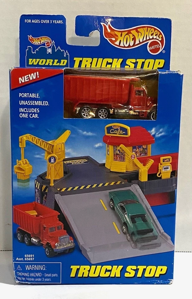 NUEVO Hot Wheels World McDonald's 1996 de colección parada de camión con camión Foto 1 de 1
