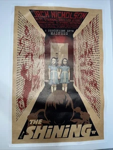 The Shining Poster The Grady Twins Jack Nicholson A Descension Into Madness - Picture 1 of 11