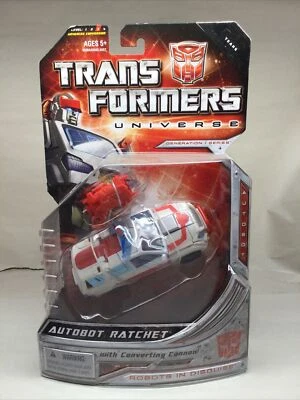 Transformers Classic Universe G1 Deluxe Ratchet 25th Anniversary Figure NIB - Image 1 of 4