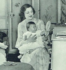 Frances Dobie Lady Lindsay-Hogg At Home William Lindsay Hogg 1931 Photo Article