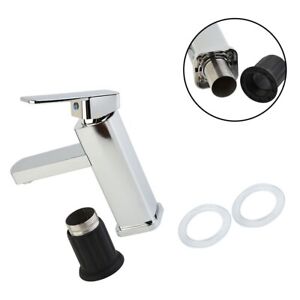 Stainless Steel Square Basin Tap Mixer Painted and Electroplated for Durability