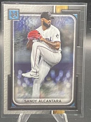 2023 Topps Museum Collection #15 Sandy Alcantara - Image 1 of 2