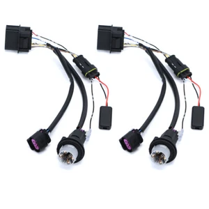 For 2013-2018 Ram 1500 2500 3500 Projector Headlight Lamp Wiring Harness Adapter - Picture 1 of 16