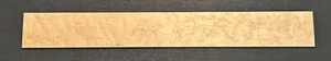 Curly Quilted Birdseye Hard Maple fretboard blank 22-1/4" x 2-3/4" x 1/4" - Bild 1 von 2