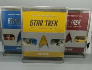 Star Trek: Original Series -Season 1 - 3 (Remastered DVD) SALE Buy 2 Get 1 Free - Picture 1 of 7