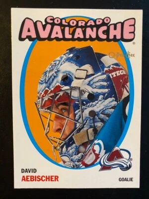 David Aebischer 2001-02 O-Pee-Chee Hockey Heritage #46 Colorado Avalanche - Image 1 of 2