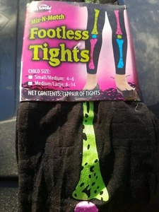 Child Footless Tights sm/med. 4-6. 50 % OFF - Picture 1 of 1