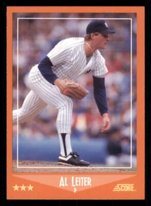 1988 Score Rookie/Traded #97T Al Leiter XRC - Picture 1 of 2