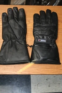 MOTORCYCLE  Winter Gauntlet Gloves, Large Includes 3M Insulate & Rain Covers - Picture 1 of 7