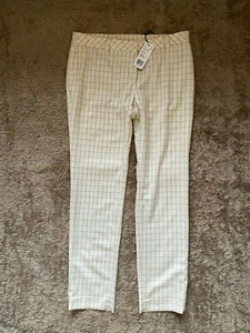 NWT Akris Bergdorf Boodman Soft Beige Wool Maxime Trouser Pants Size 12 - Picture 1 of 3