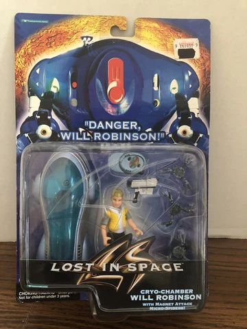 1997 Lost In Space Action Figure Cryo-Chamber Will Robinson, Trendmasters, NEW! Cover
