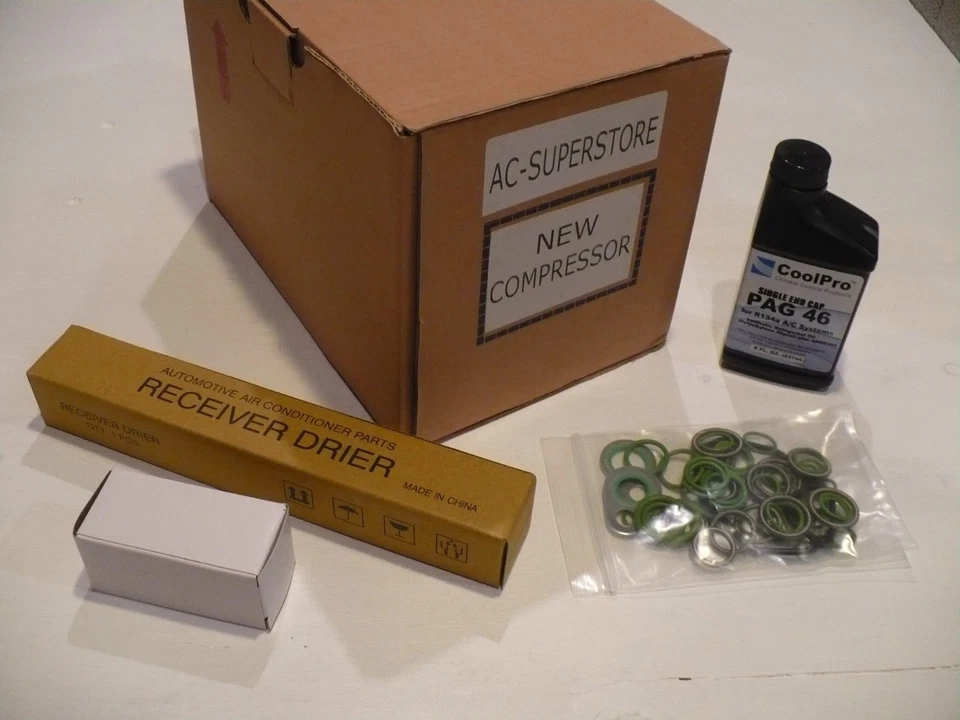 Cadillac XLR V 2006-2009 (solo 4,4 L) kit de compresor de aire acondicionado con condensador Foto 1 de 4