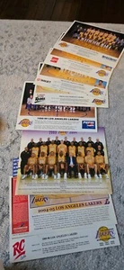 1989-90 TO 2003-04 LAKERS TEAM PHOTO SET OF 8 KOBE SHAQ MAGIC WORTHY WEST SGA - Picture 1 of 1